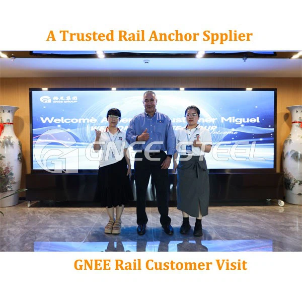 rail iron pad customer visit